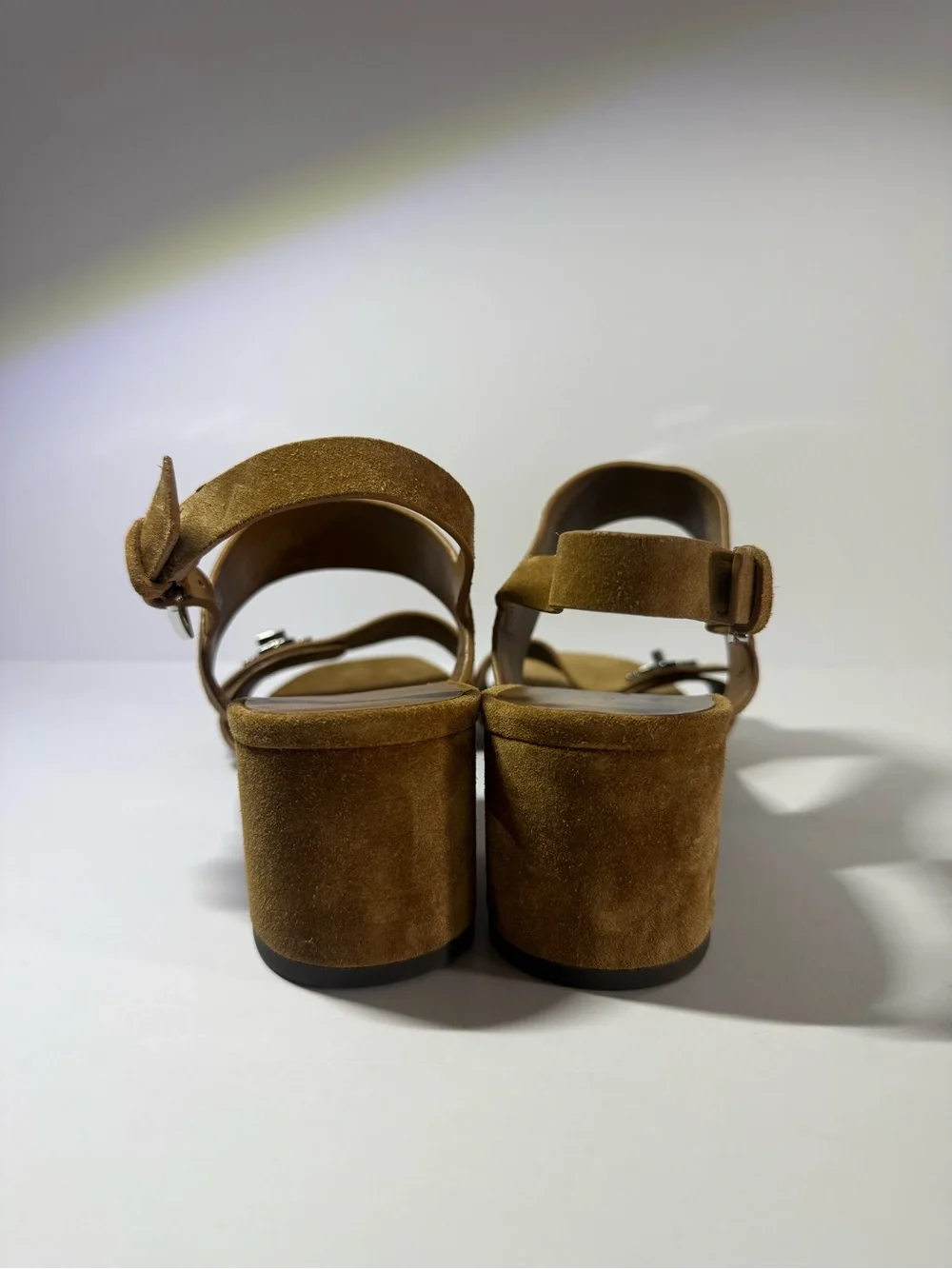 Tory Burch Tan Suede Slingback Sandals size 7